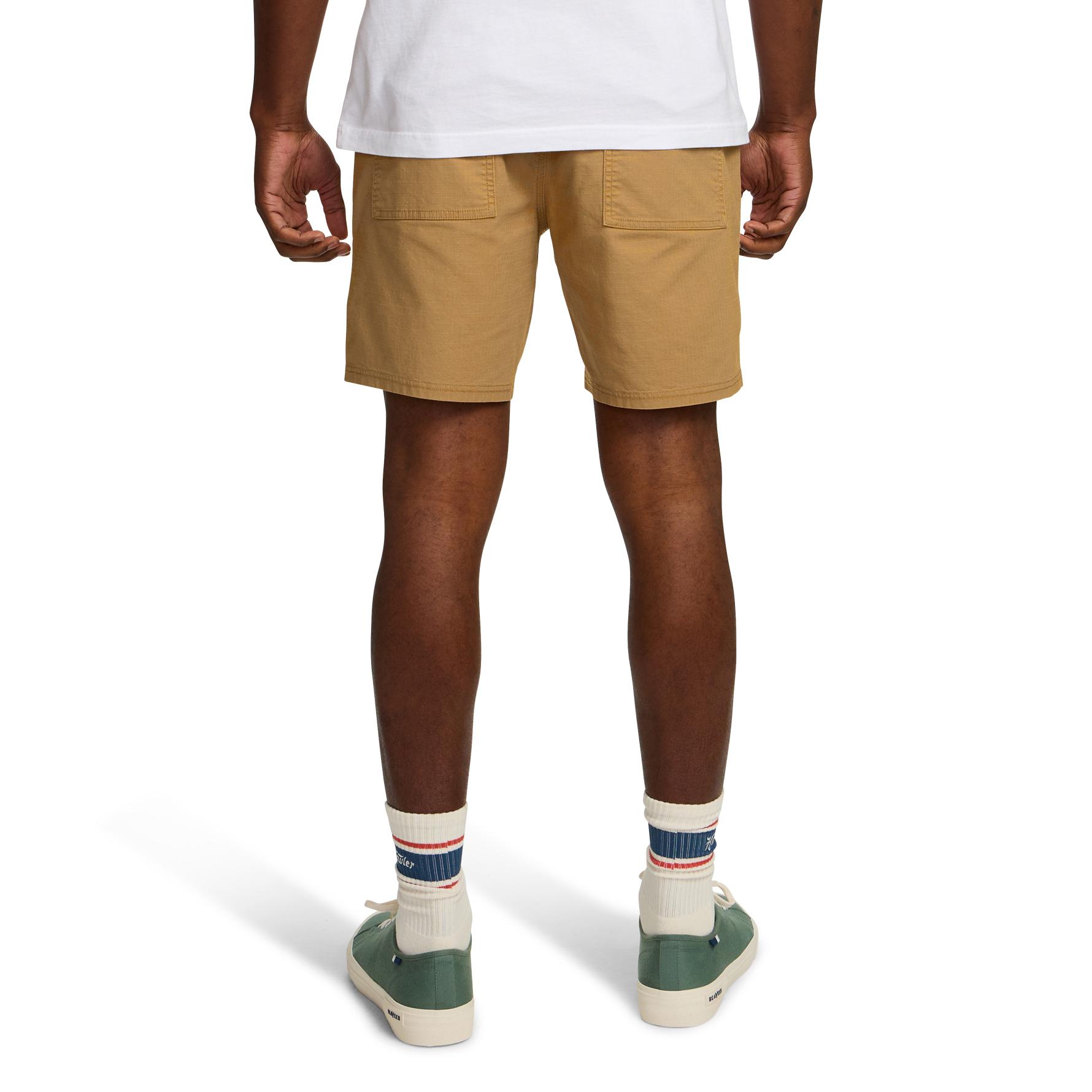Howler Brothers Quonset Camp Short Men's in British Khaki